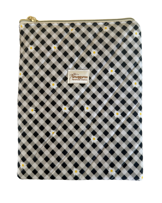 Daisy checkered - Book Sleeve (Small)
