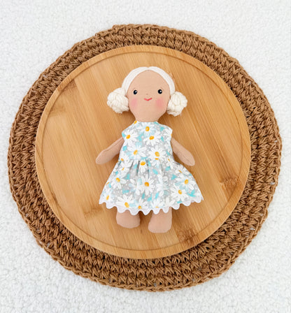 Pocket Doll - Bun White Hair