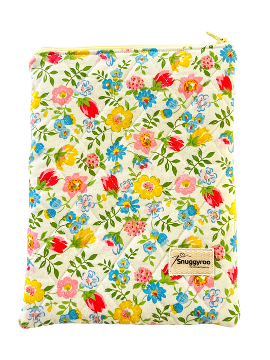 Floral Yellow - eReader Sleeve