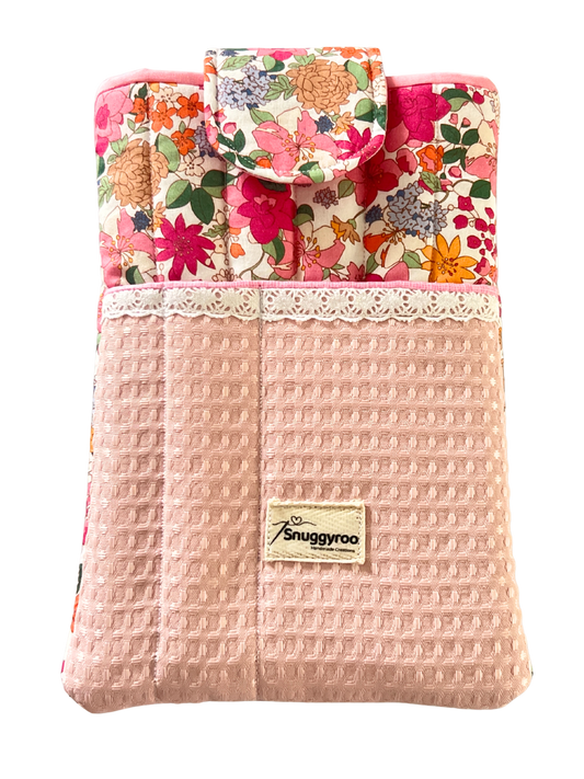 Floral Pink - Book Sleeve (Small)